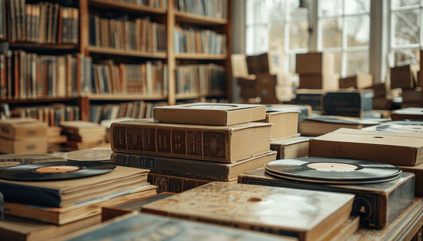 Comment choisir le meilleur carton pour livres et vinyles